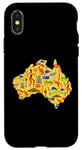 iPhone X/XS Australia Down Under Culture Australian Flag Map Gift Case