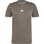 adidas Designed 4 Training HEAT.RDY Trening T-skjorte Herre - Brun - str. 2XL