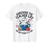 Surviving The Teacher Life One Meltdown At A Time T-Shirt