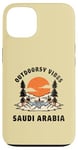 Coque pour iPhone 13 Outdoorsy Vibes Arabie Saoudite Voyage Vacances