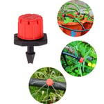 100 Pièces/Ensemble Arroseur De Jardin Irrigation Micro Débit Goutteur Goutte À Goutte Tête D'Irrigation Arroseurs Réglable Outils De Jardin Tête D'Arrosage