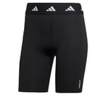 adidas Women's Techfit Bike Short Leggings, Black, XS