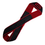 SBD Figure 8 Lifting Straps, black/red, large