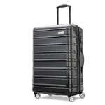 Samsonite Unisex Omni 2 Hardside Expandable Luggage with Spinner Wheels, Midnight Black, 3-Piece Set (CO/MED/LG), Omni 2 Hardside Expandable Luggage with Spinner Wheels