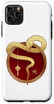 iPhone 11 Pro Max Zen Taiji Lucky Money Red Pocket Snake Year Pj ART ON BACK Case