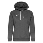 Nike Hettegenser Fleece PO Park 20 - Grå/Hvit Dame, størrelse X-Large