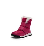 Sorel Whitney 2 Strap Wp Unisex Kids Winter Boots, Cactus Pink Black, 10 UK