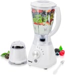 1.5L Jug Blender Smoothie Maker Mixer Blender Fruit Juicer Coffee Spice Grinder