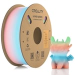 Creality Hyper PLA Filament Rainbow 1.75 mm, Filament PLA pour Imprimante 3D pour Impression à Grande Vitesse 30-600 mm/s,Précision Dimensionnelle +/-0,03 mm,1 kg (2.2 lb)/Bobine (Dégradé Spring Lake)