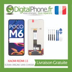 ECRAN ORIGINE RECONDITIONNE XIAOMI REDMI 13/POCO M6 SANS CHASSIS + OUTILS -TVA-