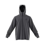 adidas BSC 3-Stripes RAIN.RDY jacket Men's Jacket - Grey, 3XL