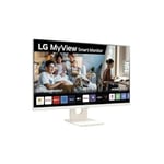 LG MyView Smart Monitor 27SR50F-B Tout-en-Un 27" - Dalle IPS résolution FHD (1920x1080), 1ms GtG 60Hz, HDR 10, DCI-P3 95% (CIE1976), inclinable