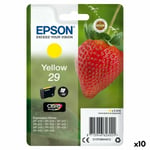 Cartouche d'encre originale Epson XP 235 332 335 432 435 Jaune [10 Unités]