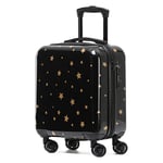 Flight Knight Luggage Small - 8 Wheel Hard Case Suitcases - Side Lock - Cabin & Check-in Large Sizes - easyJet, British Airways, Ryanair, Jet 2 Approved