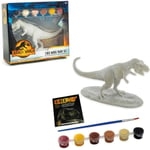 Jurassic Word Dominion Paint Your Own T-Rex Model Paint Set Kids Gift 6+ New