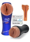 Faux masturbateur vagin pour homme pénis réaliste masseur masculin sextoy