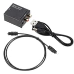 Convertisseur Audio num¿¿rique vers analogique, optique Coaxial Toslink Rca Tv Lr, adaptateur sonore