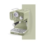 SK22110GN Retro Espresso Coffee Machine with Steam Pressure