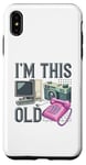 Coque pour iPhone XS Max I'm this old 2000's vintage two thousands retro 00s