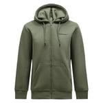 Peak Performance Original Small Logo Zip Herr