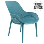 Fauteuil Pour Table De Jardin Design Malibu - Bleu