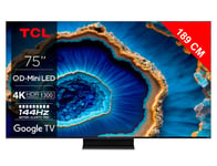 TV QLED 4K 189 cm 75QM8B QD-Mini LED - Google TV