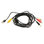 Digital Fiber Optical To Analog 2Rca 3.5Mm Jack Stereo Cable For Tv Part