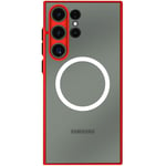 case for Samsung S23 Ultra, slim hybrid design raised edges