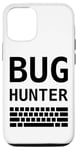 Coque pour iPhone 12/12 Pro Bug Hunter & Clavier Software Test Ingenieur Design