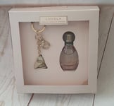 Sarah Jessica Parker LOVELY Eau De Parfum 30ml spray & handbag key ring gift set