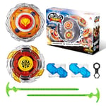 INFINITY NADO Toupie Série Split Kaleido Fox-Basaltic Sword, Battle Tops Toupie Launcher, Spinning Tops pour Enfants Jouets métalliques garçons, Toupie à partir de 5 6 7 8 9 10 11 12 Ans