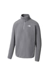 THE NORTH FACE 100 Glaciers Sweat-Shirt, TNF Medium Grey Heather, XS Homme