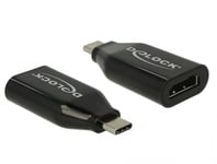 DELOCK – Adapter USB Type-C male to HDMI female, 4K 60 Hz, black (62978)