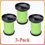 3x Washable Filter for Gtech Multi MK2 Handheld Cordless Hoover Vacuum Cleaners