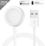 Iwatch Chargeur, Câble De Charge Magnétique Pour Apple Watch/Iwatch 38mm 40mm 42mm 44mm/Apple Watch Series 1,2,3,4,5(1m)