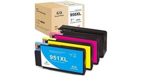 Superpage compatible pour hp 950xl 951xl 950 951 xl cartouches d'encre pour hp officejet pro 8600 8610 8620 8630 8640 8100 8615 8625 8660 251dw