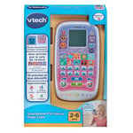 Jeu électronique Vtech Smartphone P'tit Genius Magic Light Rose