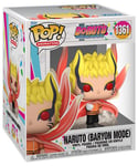 Figurine Funko Pop - Boruto: Naruto Next Generations N°1361 - Naruto (Mode Baryon) - 15 Cm (66452)