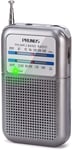 De-333 Mini Radio Portable,Fm/Am Poste Radio A Pile Avec Indicateur De Signal, Excellente Réception, Petite Radio De Poche Pour La Marche Et Le Camping(Aaa)