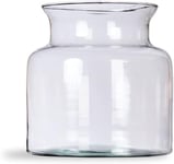 Broadwell Glass Vase by Garden Trading - Crafted in Recycled Glass 20cm