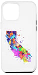 Coque pour iPhone 12 Pro Max Carte de Californie