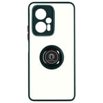 Xiaomi Poco X4 GT Bi-material Case Metallic Ring Video Stand Green
