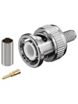 Pro BNC crimp plug