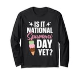 Italian Ice Cream Desser Lover Fresh Spumoni Ice Cream Long Sleeve T-Shirt