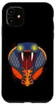 Coque pour iPhone 11 Drôle Serpent Serpent Balle Cobra Python Boa Reptile Herpétologie