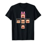 Bob’s Burgers Bob Linda Gene Tina Louise Video Game Heads T-Shirt