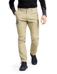 RevolutionRace Homme Nordwand Pants, Pantalon Durable pour la randonnée et Autres activités de Plein air, Khaki, XL