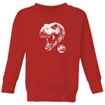 Jurassic Park T Rex Kids' Sweatshirt - Red - 5-6 Years - Red