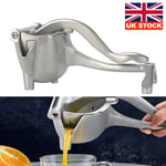 Aluminum Alloy Manual Juicer Hand Lemon Juice Squeezer Fruit Press Extractor