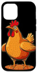 iPhone 12/12 Pro Chicken and Rooster Breast Costume Case